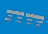 Eduard 6481099 P-40 cold weather exhaust stacks rounded PRINT EDUARD 1/48
